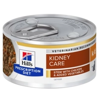 Hill's Prescription Diet k/d Kidney Care Stoofpotje Kattenvoer Nat Kip & Groenten 82 gr Hill's Prescription Diet k/d Kidney Care Stoofpotje Kattenvoer Nat Kip & Groenten 82 gr