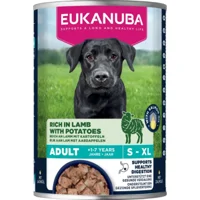 6x Eukanuba Life Care Dog Hondenvoer Nat Adult Lamb&Potatoes 400 gr 6x Eukanuba Life Care Dog Hondenvoer Nat Adult Lamb&Potatoes 400 gr