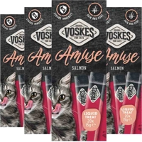 4x Voskes Kattensnack Liquid Treat Zalm 20x15 gr product name