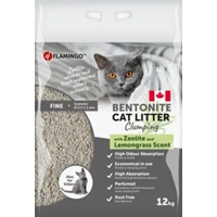 Flamingo Kattenbakvulling Citroengras & Groene Zeoliet - 12 kg product name