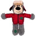 Kong Holiday Wild Knot Bear Grijs Md/Lg hondenspeelgoed