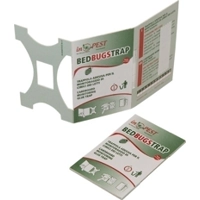 Kleefvallen Voor Bedwantsen (10 Stuks) - Sterke lijmlaag - Eenvoudig te vouwen - Vang snel en veel product name