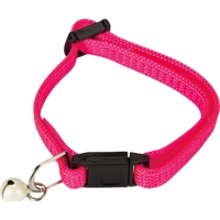 Beeztees Nylon Kittenhalsband - Fel Roze - 23 x 0,8 x 0,3 cm product name