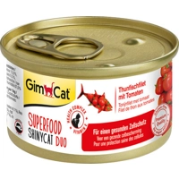 GimCat Superfood ShinyCat Duo - Tonijnfilet & Tomaat - 24 x 70 gram product name