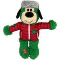Kong Holiday Wild Knot Bear Groen Md/Lg hondenspeelgoed
