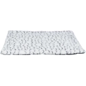 Trixie honden ligmat mila pluche wit / grijs 100x70 cm