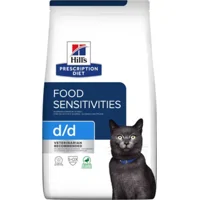 4x Hill's Prescription Diet Kattenvoer Droog d/d Food Sensitivities Eend & Erwten 3 kg 4x Hill's Prescription Diet Kattenvoer Droog d/d Food Sensitivities Eend & Erwten 3 kg