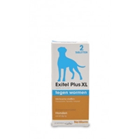 Exil No Worm Hond L 2 tabletten