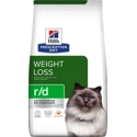Hill's Prescription Diet r/d Weight Reduction kattenvoer met Kip 3kg zak