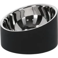 Adori Voerbak Dubbelwandig Scarlett - Zwart - 12 x 7,5 cm Adori Voerbak Dubbelwandig Scarlett - Zwart - 12 x 7,5 cm