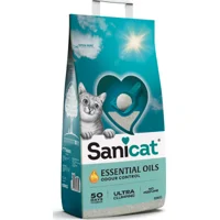 Sanicat Essential Oils Ultra White Kattenbakvulling Fragrance Free 10 kg Sanicat Essential Oils Ultra White Kattenbakvulling Fragrance Free 10 kg