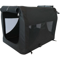 M-Pets Comfort Crate - XL - Zwart - 81 x 59 x 59 cm product name