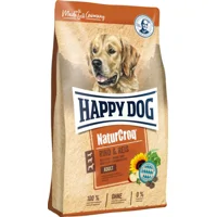 Happy Dog NaturCroq met rund en rijst hondenvoer 15 kg + 3 kg gratis Happy Dog NaturCroq met rund en rijst hondenvoer 15 kg + 3 kg gratis