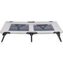 Trixie stretcher hondenligbed grijs / zwart 79x50x19 cm