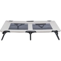 Trixie stretcher hondenligbed grijs / zwart 99x60x19 cm