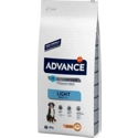 Advance Maxi Light met kip en rijst hondenvoer 12 kg
