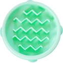 Outward Hound Dog Fun Feeder Wave Small Mintgroen 14.5 x 13 x 3 cm