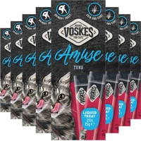 8x Voskes Kattensnack Liquid Treat Tonijn 20x15 gr product name