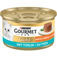 Gourmet Gold Hartig Torentje - Tonijn - 48 x 85 g