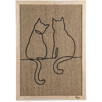 Designed by Lotte Krabplank Hout Poezels 70 x 50 x 2 cm product name