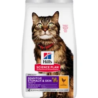 Hill's Science Plan Sensitive Stomach & Skin - Adult - Kip - 3 kg Hill's Science Plan Sensitive Stomach & Skin - Adult - Kip - 3 kg