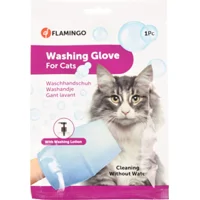 Flamingo Katten Washandje Flamingo Katten Washandje