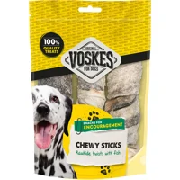 Voskes Hondensnack Rawhide Sticks Vis 3 stuks Voskes Hondensnack Rawhide Sticks Vis 3 stuks