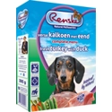 Renske Vers Vlees gestoomd Kalkoen Eend hond natvoer 395gr