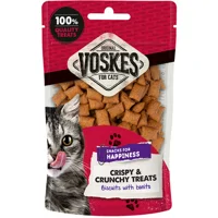 Voskes Kattensnack Crispy & Crunchy Bonito 60 gr Voskes Kattensnack Crispy & Crunchy Bonito 60 gr