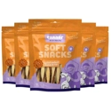 5x Braaaf Twisted Sandwich Hondensnack Kip - Vis 85 gr