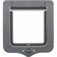 Trixie 2-weg Kattenluik Grijs product name