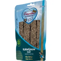 Renske Gezonde Beloning Vis Strips - Kabeljauw - 70 g Renske Gezonde Beloning Vis Strips - Kabeljauw - 70 g