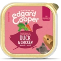 Edgard & Cooper hond Wild & Eend kuipje 18 x 300gr