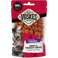 Voskes Kattensnack Crispy & Crunchy Tonijn 60 gr Voskes Kattensnack Crispy & Crunchy Tonijn 60 gr