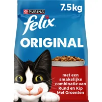Felix Original Kattenvoer Rund en Kip en Groenten 7,5 kg Felix Original Kattenvoer Rund en Kip en Groenten 7,5 kg
