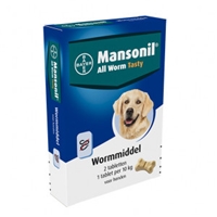 Mansonil All Worm Tasty 6 tabletten