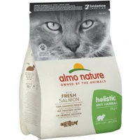 Almo Nature Kat Holistic Droogvoer - Anti-Hairball - Zalm - 2 kg Almo Nature Kat Holistic Droogvoer - Anti-Hairball - Zalm - 2 kg