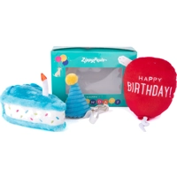 ZippyPaws - Pup Birthday Box - Blue product name