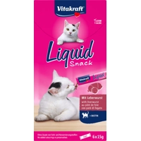 Vitakraft Cat Liquid Snack - Leverworst - 6 x 15 g product name