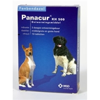 Panacur KH 500 10 tabletten
