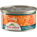 48x Almo Nature Daily Menu Mousse Kattenvoer Nat Tonijn&Kip 85 gr