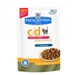 Hills Prescription Diet Feline C/D Urinary Stress Zalm 12 x 85 gr