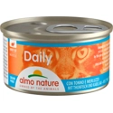 48x Almo Nature Daily Menu Mousse Kattenvoer Nat Tonijn&Witvis 85 gr