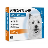 Frontline Spot On Hond S - 4 pipetten