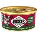 Voskes Kattenvoer Nat Gelei Kip&Groenten 85 gr
