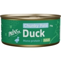 Prins Chunky Paté Adult eend natvoer kat 24 x 70 g