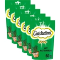 6x Catisfactions Kattensnack Kattenkruid 60 gr