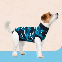 Suitical Recovery Suit Hond - XS - Blauw Camouflage Suitical Recovery Suit Hond - XS - Blauw Camouflage