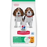 4x Hill's Science Plan Hondenvoer Puppy Medium Kip 2,5 kg 4x Hill's Science Plan Hondenvoer Puppy Medium Kip 2,5 kg