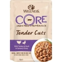 Wellness Core Kattenvoer Tender Cuts Kalkoen - Eend 85 gr